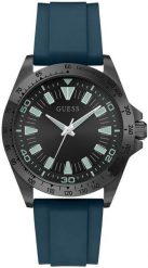 Zegarek Guess Zegarek męski Guess GW1065G3 zielony. Zielone zegarki męskie Guess, z aplikacjami. Za 599.00 zł.