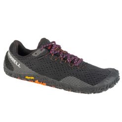 Buty do biegania damskie, l Vapor Glove 6. Czarne obuwie sportowe damskie Merrell, bez wzorów, z gumy, bez zapięcia, do biegania. Za 515.00 zł.