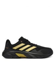 Adidas Buty do tenisa Courtjam Control 3 KI0798 Czarny. Czarne buty sportowe męskie Adidas, bez wzorów, z materiału, bez zapięcia, tenisowe. Za 399.99 zł.