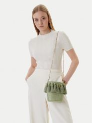 Guess Torebka J6GZ16 WO680 Zielony. Zielone torebki do ręki damskie Guess, z aplikacjami, z syntetyku, bez dodatków. Za 242.99 zł.