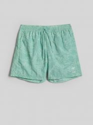 4F Spodenki plażowe boardshorty męskie - zielone M. Zielone szorty męskie 4F, bez wzorów, wakacyjne. Za 149.99 zł.