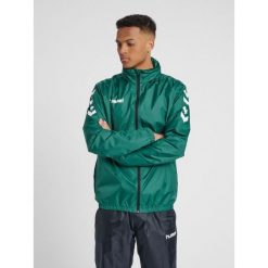 Kurtka ortalionowa sportowa dla dorosłych Hummel Core Spray Jacket. Zielone kurtki sportowe damskie Hummel, m, bez wzorów, z materiału, bez ramiączek, bez kaptura, do piłki ręcznej. Za 130.00 zł.