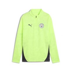 Młodzieżowa bluza treningowa Manchester City z zamkiem 1/4 PUMA. Niebieskia bluzy damskie Puma, l, bez wzorów, młodzieżowe, bez ramiączek, bez kaptura. Za 299.00 zł.
