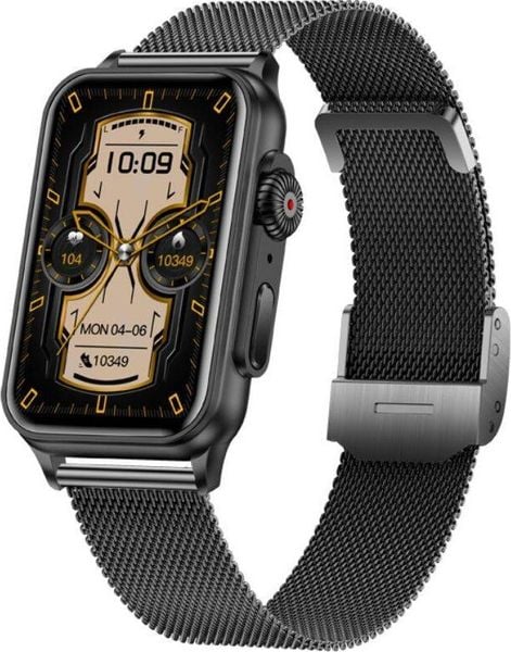 Smartwatch Rubicon RNCF06 Czarny. Czarne zegarki smartwatch Rubicon, bez wzorów. Za 139.32 zł.