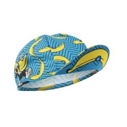 Czapka rowerowa z motywem banana Gist. Niebieskie czapki męskie GIST, bez wzorów. Za 147.50 zł.