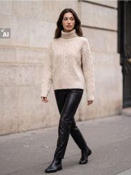 Sweter z domieszką wełny - Inny. Swetry nierozpinane damskie Sinsay, l, bez wzorów, z wełny, bez kołnierzyka, bez ramiączek. Za 59.99 zł.