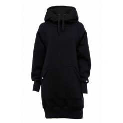 Bluza sportowa z kapturem damska DEEP TRIP Luzak. Czarne bluzy damskie DEEP TRIP, l, bez wzorów, casualowe, bez ramiączek, z kapturem. Za 369.00 zł.