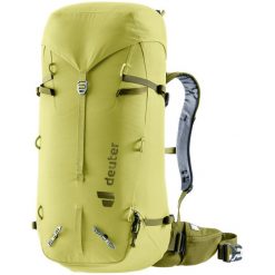 Plecak trekkingowy męski Guide 34+8L. Czarne plecaki męskie Deuter, bez wzorów, z poliesteru. Za 969.99 zł.