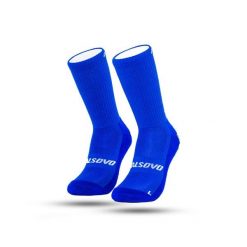 CALSOVO - Skarpetki z gripem - Antypoślizgowe - Jeden rozmiar - Piłka nożna. Niebieskie skarpetki damskie CALSOVO, bez wzorów, z bawełny. Za 42.99 zł.