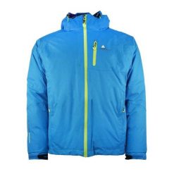Kurtka narciarska 3 w 1 Peak Mountain Cixi. Niebieskie kurtki sportowe męskie Peak Mountain, m, bez wzorów, bez kaptura, narciarskie. Za 429.00 zł.