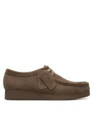 Clarks Półbuty WallabeeEVOSh 26174748 Brązowy. Brązowe półbuty damskie Clarks, bez wzorów, ze skóry, bez obcasa, na płaskiej podeszwie, bez zapięcia. Za 539.99 zł.