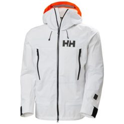 Kurtka narciarska Helly Hansen Sogn 2.0. Białe kurtki sportowe męskie Helly Hansen, na zimę, m, bez wzorów, bez kaptura, narciarskie. W wyprzedaży za 1,547.50 zł.
