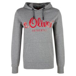 S.Oliver Męska bluza z kapturem 13.901.41.3496.9222 Medium Grey Melange (rozmiar L). Szare bluzy męskie S.Oliver, l, bez wzorów, z kapturem. W wyprzedaży za 136.00 zł.