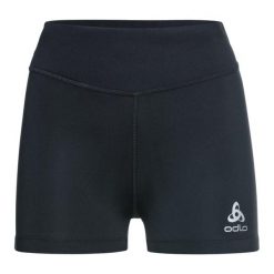 Pantalon de sport Odlo Tights Short Essential Sprinter. Czarne spodnie sportowe damskie ODLO, na lato, bez wzorów, sportowe, trekkingowe. Za 165.05 zł.