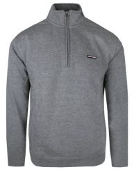 Wygodna Bluza - Pako Jeans - Rozpinany Kołnierz - Popielata. Szare bluzy męskie Pako Jeans, l, bez wzorów, z bawełny, bez ramiączek, bez kaptura. Za 195.00 zł.