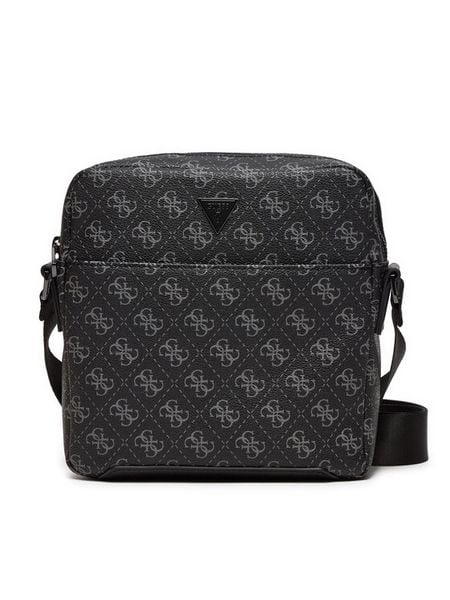 Guess Torebka Eliette HMTOLO P4258 Szary. Szare listonoszki damskie Guess, z aplikacjami, ze skóry, bez dodatków. Za 399.99 zł.