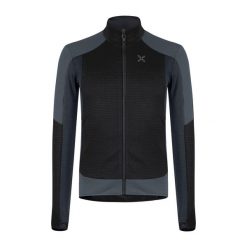 Bluza męska Montura Stretch Color Maglia. Czarne bluzy męskie MONTURA, m, bez wzorów, bez ramiączek, bez kaptura. Za 549.99 zł.