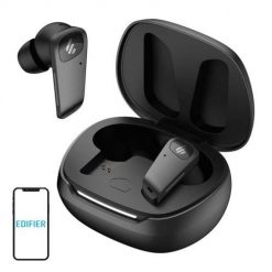 Słuchawki planarne TWS Edifier NeoBuds Planar ANC (czarne). Czarne słuchawki bezprzewodowe Edifier. Za 853.99 zł.