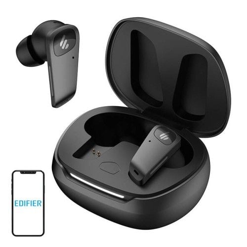 Słuchawki planarne TWS Edifier NeoBuds Planar ANC (czarne). Czarne słuchawki bezprzewodowe Edifier. Za 853.99 zł.