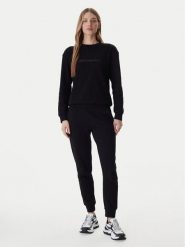 EA7 Emporio Armani Bluza 7W000953 AF15831 Czarny Regular Fit. Czarne bluzy damskie EA7 Emporio Armani, m, bez wzorów, z bawełny, bez ramiączek, bez kaptura. Za 589.99 zł.