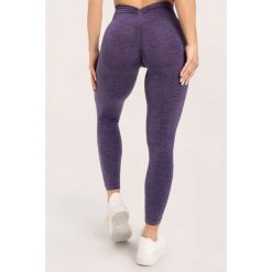 Legginsy fitness damskie Gym Glamour seamless deep push up. Fioletowe legginsy damskie GYM GLAMOUR, bez wzorów. Za 169.99 zł.