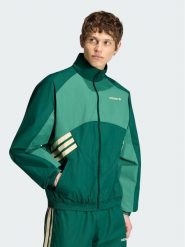 Adidas Bluza Munich 93 KT4321 Zielony Loose Fit. Zielone bluzy męskie Adidas, m, bez wzorów, z syntetyku, bez ramiączek, bez kaptura. Za 349.99 zł.
