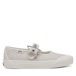 Baleriny Vans. Brązowe balerinki damskie Vans, bez wzorów, bez obcasa, bez zapięcia. Za 219.99 zł.
