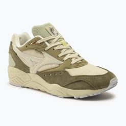 Buty Mizuno Contender Countryside. Zielone buty zimowe męskie Mizuno, bez wzorów, bez obcasa, bez zapięcia. Za 629.99 zł.