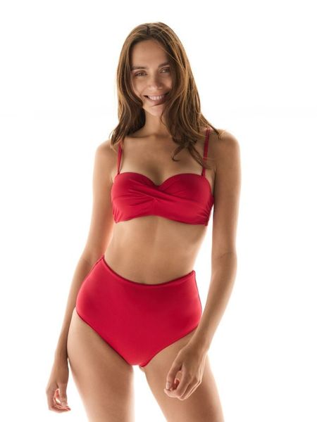 Dół od bikini - czerwony. Czerwone stroje kąpielowe damskie Reserved, l, bez wzorów. Za 59.99 zł.