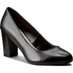 Czółenka i Szpilki LASOCKI 0194-01. Czarne szpilki damskie Lasocki, bez wzorów, ze skóry, bez obcasa, na szpilce, bez zapięcia. Za 189.99 zł.