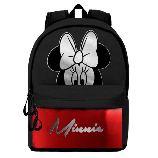 Plecak Karactermania Minnie Sparkle. Czarne plecaki męskie Karactermania, bez wzorów, z materiału, glamour. Za 318.00 zł.