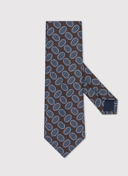 PAKO LORENTE – Brązowy krawat męski. Brązowe krawaty i muchy Pako Lorente, bez wzorów, z poliesteru. Za 99.99 zł.