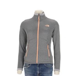 Second life - The North Face bluza damska polarowa szara - Jak nowy. Szare bluzy damskie The North Face, l, bez wzorów, z polaru, eleganckie, bez ramiączek, bez kaptura. Za 170.36 zł.