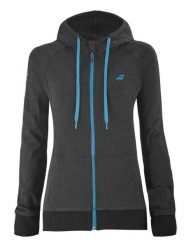 Bluza rozpinana juniorska Babolat Exercise Hood. Czarne bluzy damskie BABOLAT, bez wzorów, z bawełny, bez ramiączek, z kapturem. Za 167.00 zł.