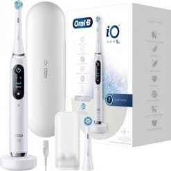 Braun Oral-B iO Series 9N White AlabasterJAS22. Białe szczoteczki elektryczne BRAUN. Za 927.97 zł.