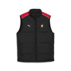 Kurtka puchowa Puma Ferrari MT7. Czarne kurtki męskie Puma, xl, bez wzorów, z puchu, street, bez kaptura. Za 460.45 zł.