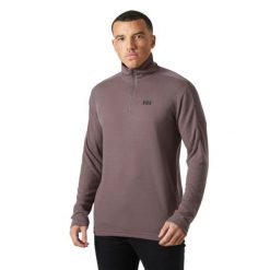 Sweter 1/4 zip Helly Hansen 2.0. Szare swetry męskie Helly Hansen, m, bez wzorów, bez kołnierzyka, bez ramiączek. Za 325.50 zł.
