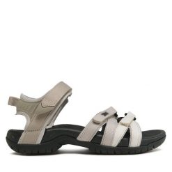Sandały Teva. Brązowe sandały damskie Teva, bez wzorów, bez obcasa, bez zapięcia. Za 359.99 zł.