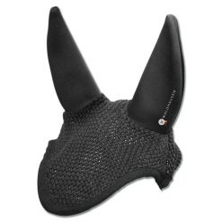 Krótka czapka dla konia Waldhausen Quiet. Czarne czapki damskie WALDHAUSEN, bez wzorów, sportowe. Za 163.00 zł.