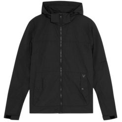 Kurtka wodoodporna Lyle & Scott Stow Away. Czarne kurtki męskie LYLE AND SCOTT, xl, bez wzorów, bez kaptura. Za 492.65 zł.