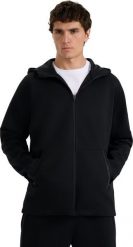 4f Bluza męska 4F M1865 czarna 4FWAW25TSWSM1865 20S L. Czarne bluzy męskie 4F, l, bez wzorów, bez ramiączek, bez kaptura. Za 237.15 zł.