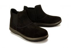 BEFADO DR ORTO CASUAL 156D 007 czarny, obuwie profilaktyczne damskie. Czarne botki damskie Befado Dr Orto, bez wzorów, casualowe, bez obcasa, bez zapięcia. Za 57.45 zł.