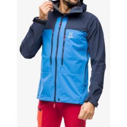 Kurtka softshell męska Haglofs Roc Sight Softshell Jacket. Niebieskie kurtki sportowe męskie Haglöfs, m, bez wzorów, z softshellu, bez kaptura, trekkingowe. Za 1,011.99 zł.