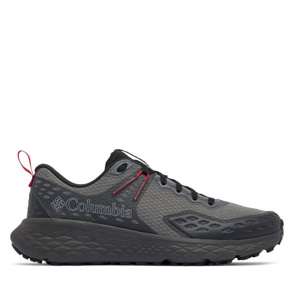 Trekkingi Columbia. Szare buty zimowe męskie Columbia, bez wzorów, bez obcasa, bez zapięcia. Za 429.99 zł.