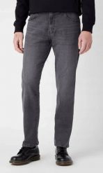 WRANGLER MĘSKIE SPODNIE JEANSOWE FRONTIER BLACKOUT 112341470 W16V018512. Jeansy męskie Wrangler, z jeansu. Za 209.99 zł.