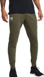 Spodnie męskie Under Armour Rival Terry Jogger khaki 1380843 390 S. Brązowe spodnie sportowe męskie Under Armour, m, bez wzorów. Za 302.56 zł.