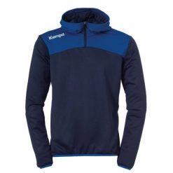 Bluza emotion 2.0 Kempa Quarter Zip. Niebieskie bluzy męskie Kempa, bez wzorów, sportowe, bez ramiączek, bez kaptura. Za 188.50 zł.