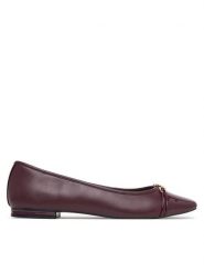 Aldo Baleriny Krishelle 14190621 Bordowy. Czerwone balerinki damskie Aldo, bez wzorów, ze skóry, bez obcasa, bez zapięcia. Za 259.99 zł.