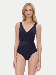 Hunkemöller Strój kąpielowy Shaping Shell 301235 Granatowy. Niebieskie stroje kąpielowe damskie Hunkemöller, m, bez wzorów, z syntetyku. Za 189.99 zł.