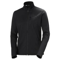 Bluza damska z kapturem Helly Hansen Versalite. Czarne bluzy damskie Helly Hansen, m, bez wzorów, z materiału, eleganckie, bez ramiączek, z kapturem. Za 439.00 zł.